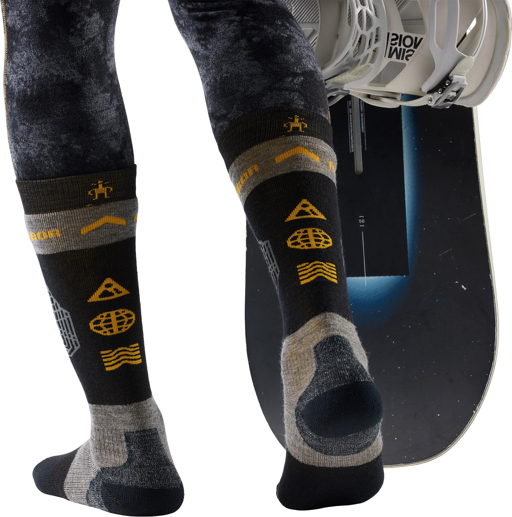 Numéro de l'image de la galerie de produits 2 pour le produit Chaussettes de planche à neige à amorti complet sous-genou Arbor - Unisexe