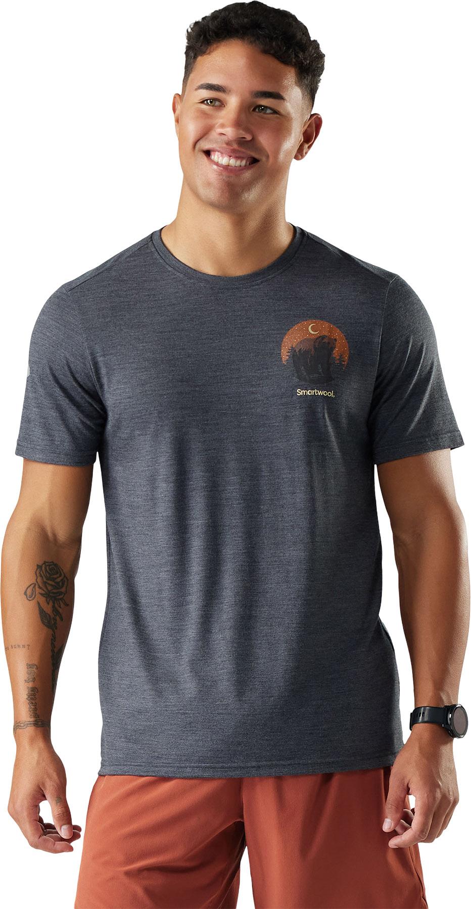 Product gallery image number 2 for product T-shirt graphique à manches courtes Lunar Bear Active - Homme