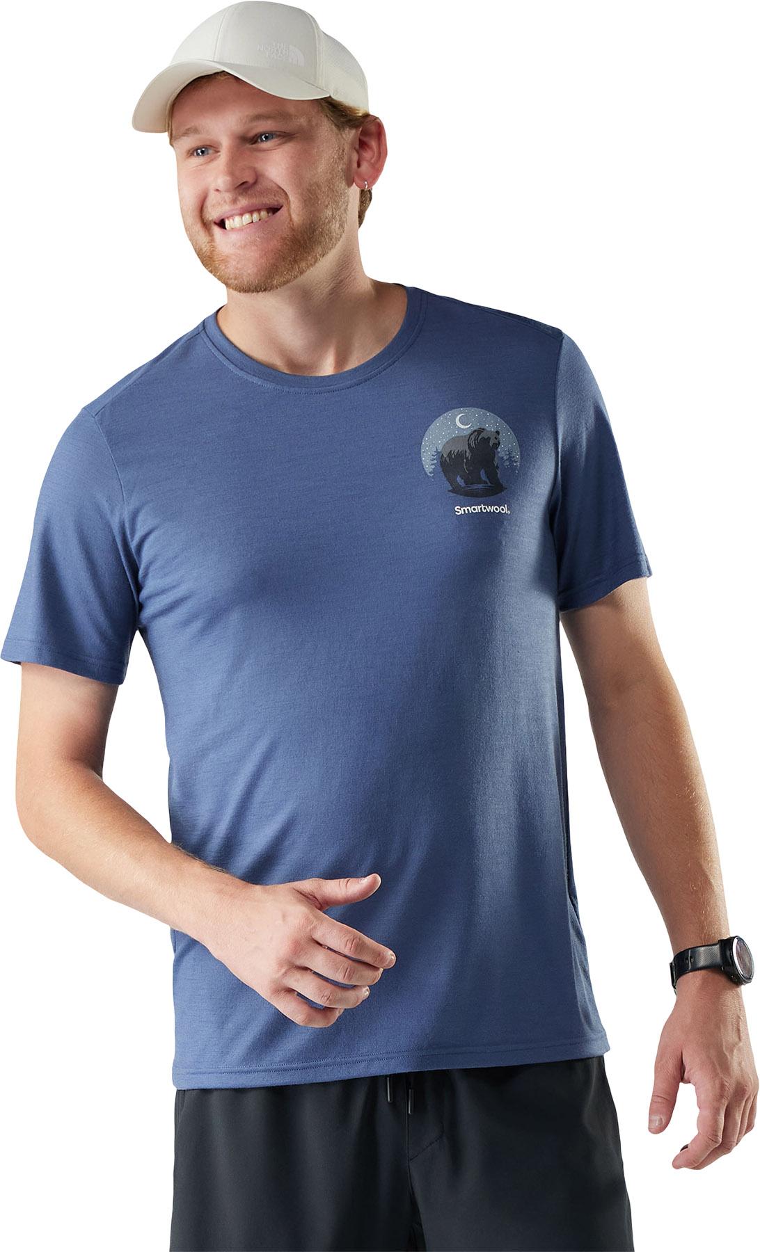 Product gallery image number 2 for product Lunar Bear Active Short Sleeve Graphic T-Shirt - Men's