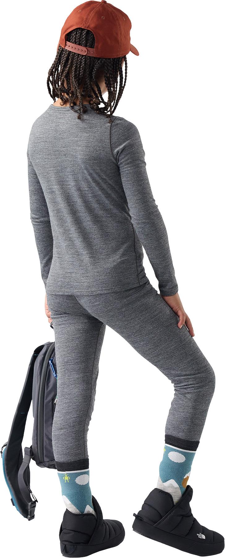 Product gallery image number 3 for product Classic Merino Blend Base Layer Crew Boxed - Kids