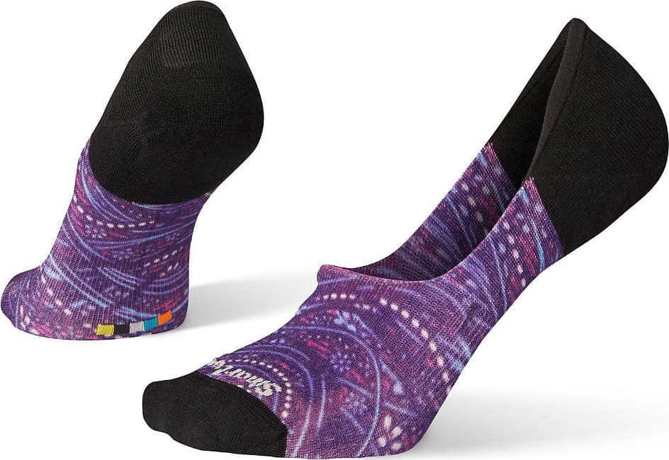 Product gallery image number 1 for product Curated Shiro Swirl No Show Socks - Women's