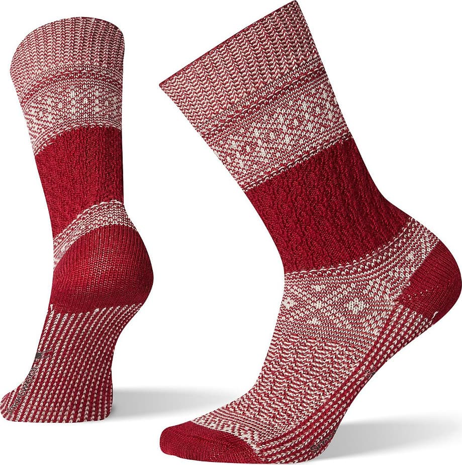 Product gallery image number 1 for product Garter Stitch Texture Crew Socks - Women's