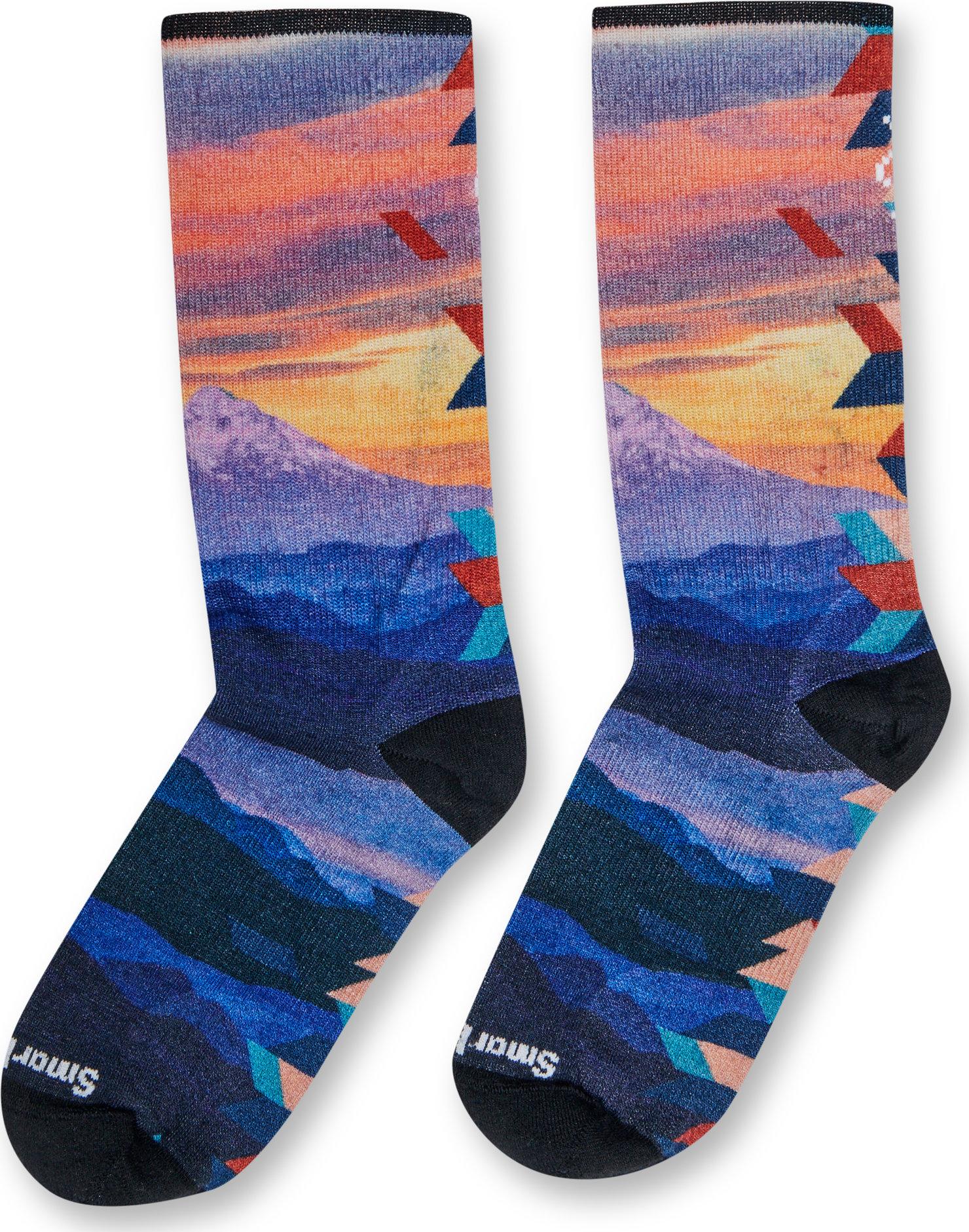 Product gallery image number 1 for product Curated Icy Izzy Crew Socks - Women's