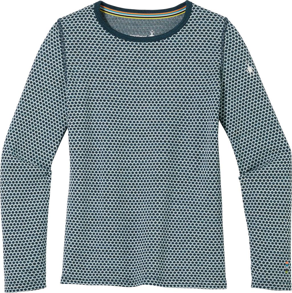 Product gallery image number 1 for product Merino 250 Baselayer Pattern Crew Boxed - Kids