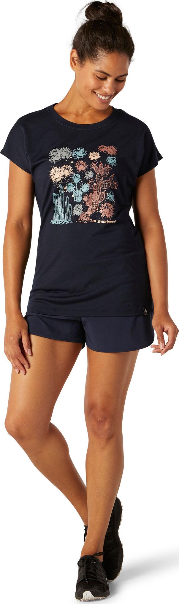 Product gallery image number 3 for product Merino Sport 150 Cactus Crop Tee - Women's