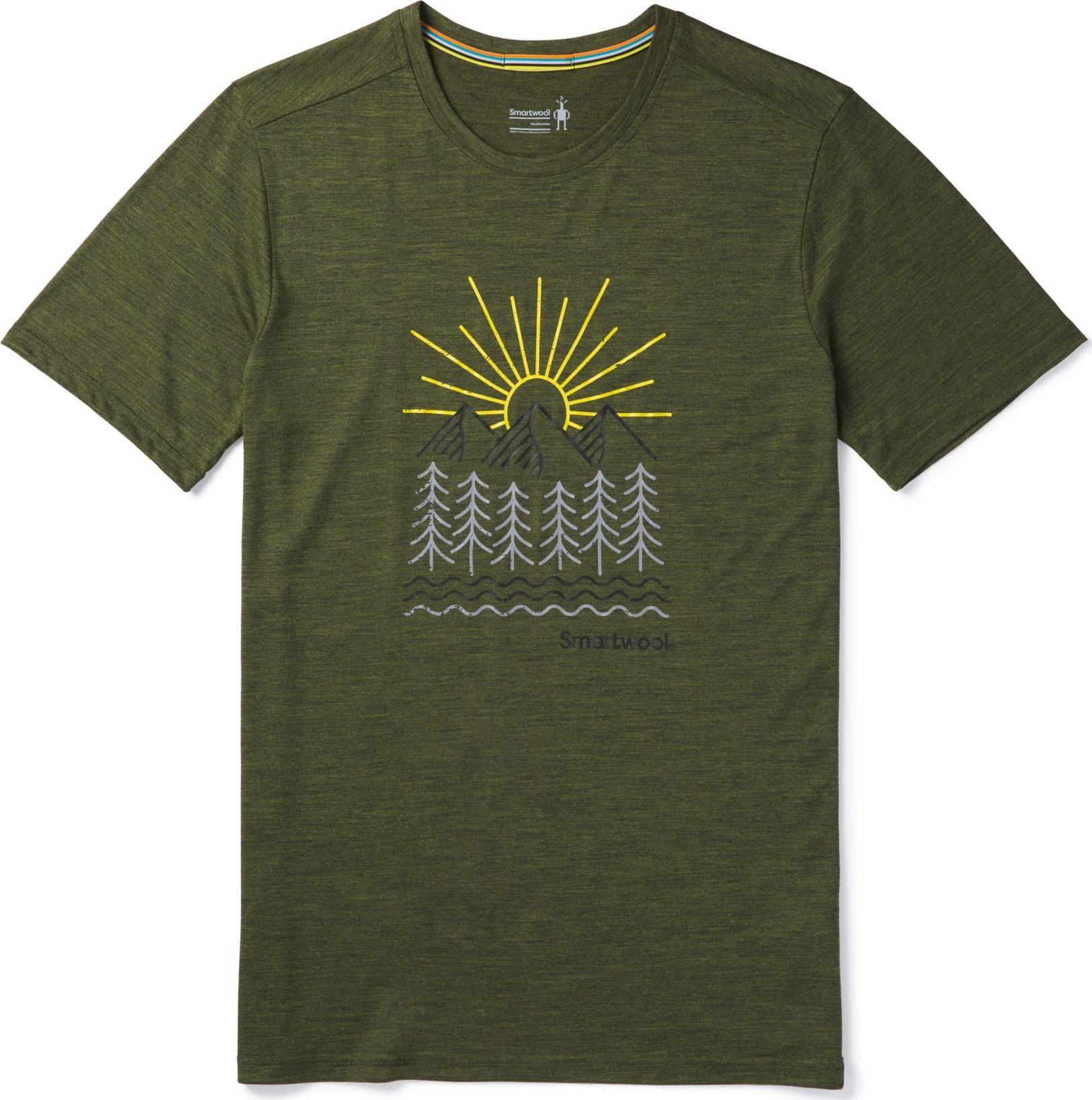 Product gallery image number 1 for product Merino Sport 150 Mountain Morning Tee - Men's