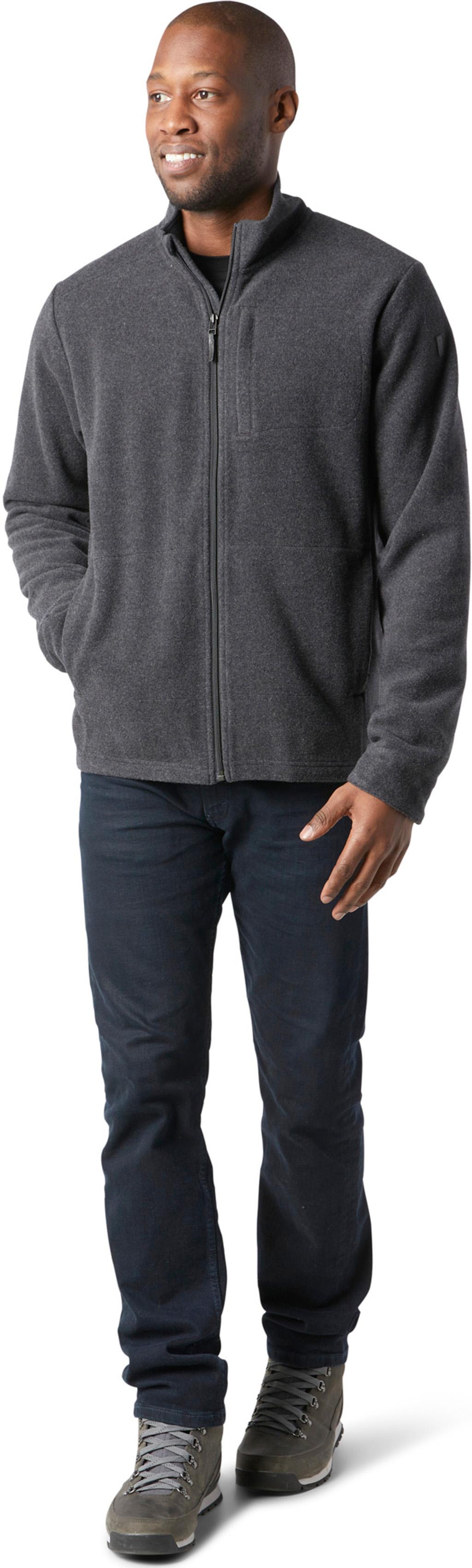 Product gallery image number 3 for product Anchor Line Full Zip Merino Fleece Sweatshirt - Men's