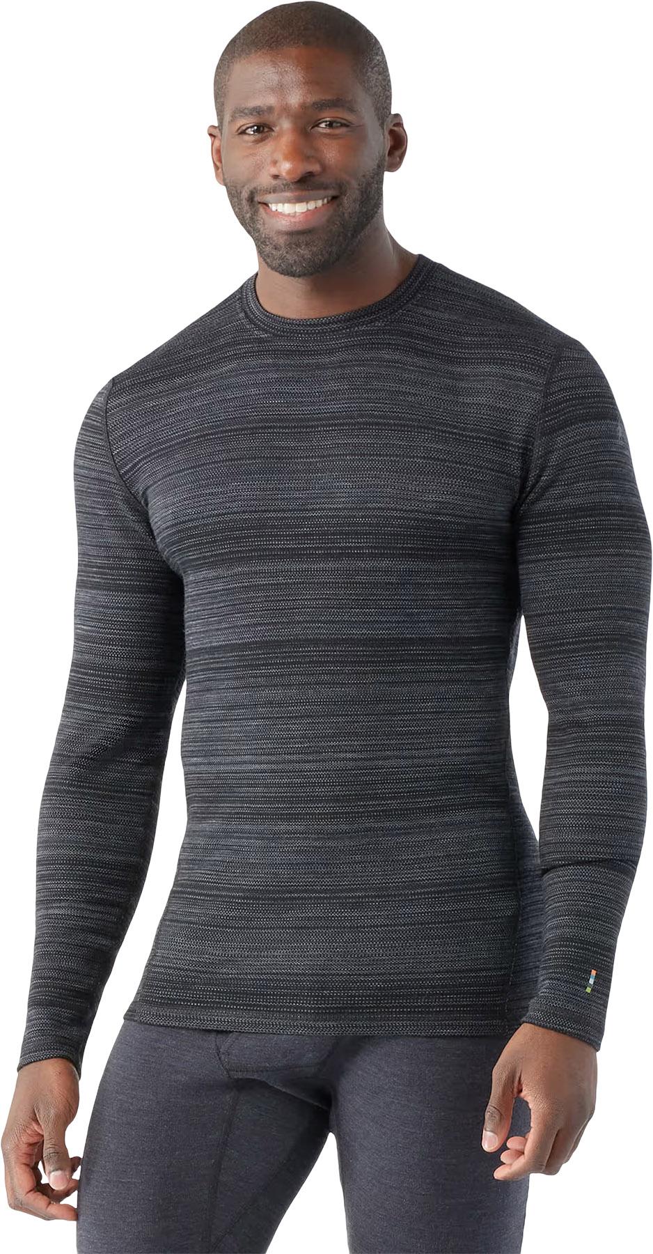 Product gallery image number 3 for product Haut couche de base à col rond en mérinos 250 - Homme