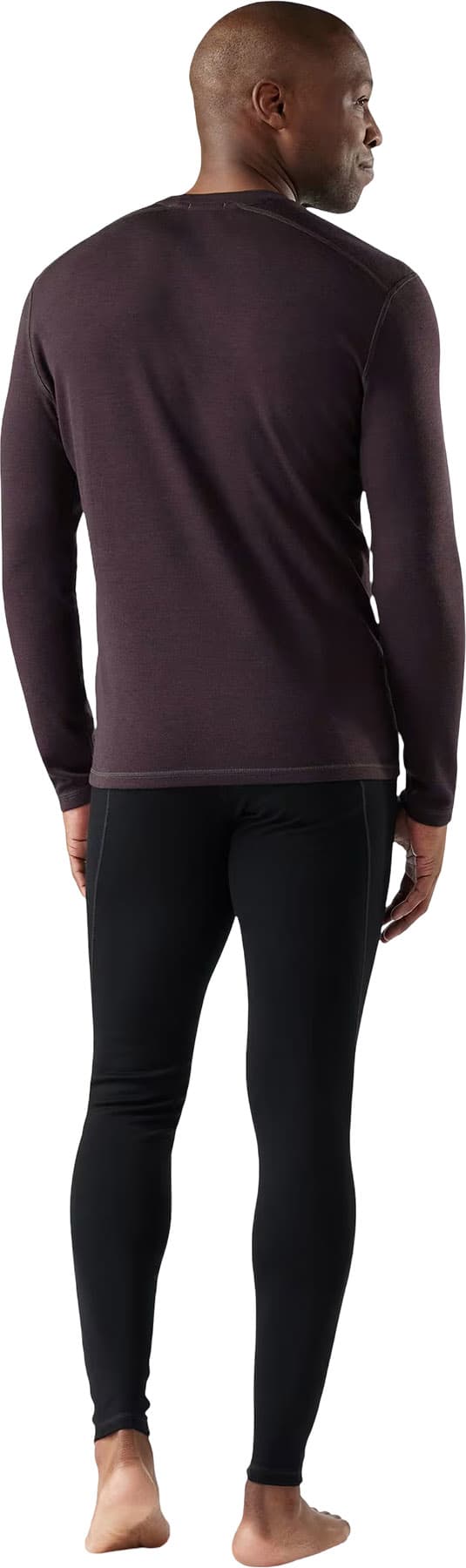 Product gallery image number 2 for product T-shirt couche de base à col rond en mérinos Classic Thermal - Boîte en carton - Homme