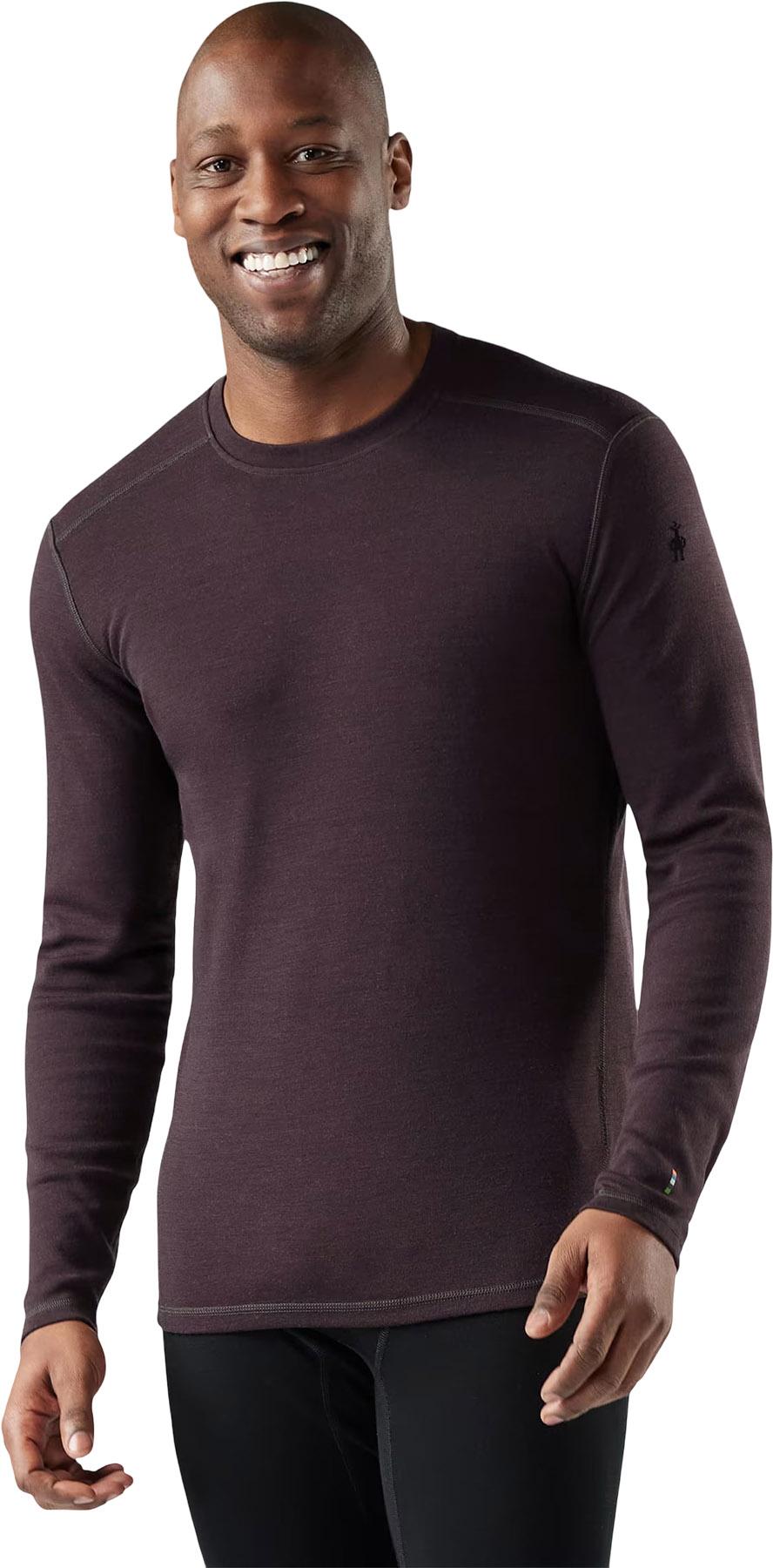 Product gallery image number 3 for product T-shirt couche de base à col rond en mérinos Classic Thermal - Boîte en carton - Homme