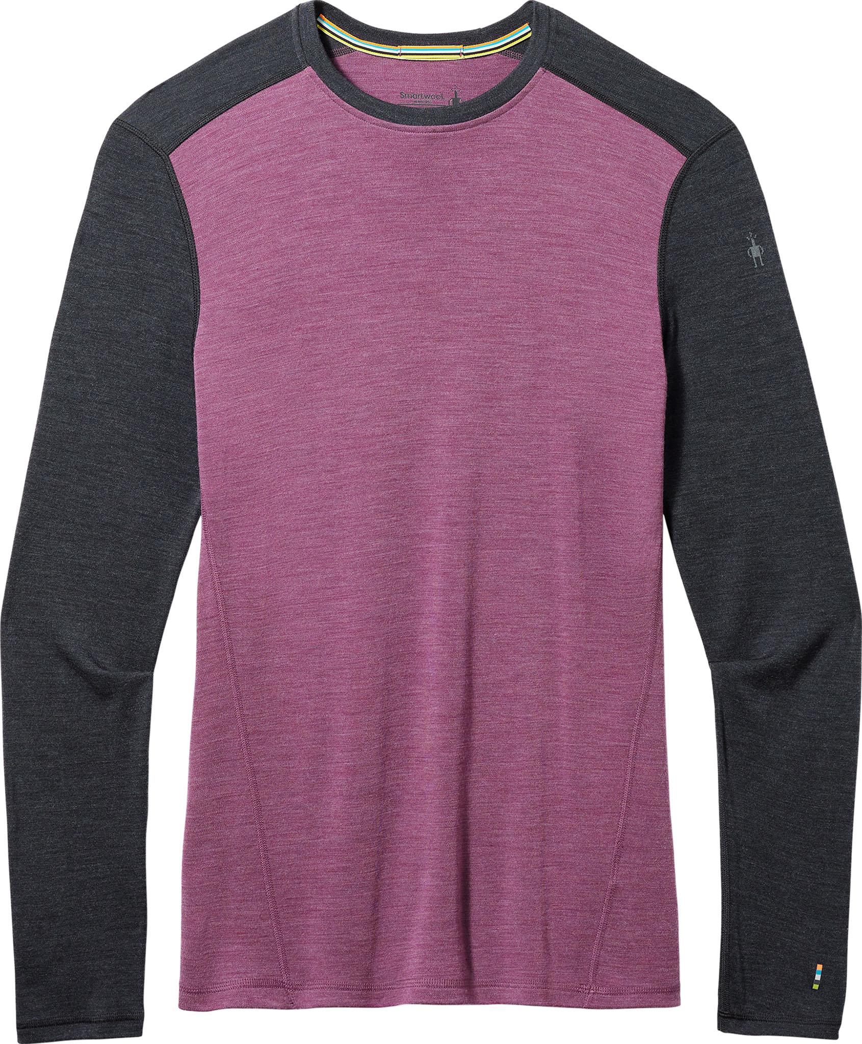 Image de produit pour T-shirt col rond en mérinos thermique classique - Homme