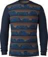 Couleur: Deep Navy Geo Peaks