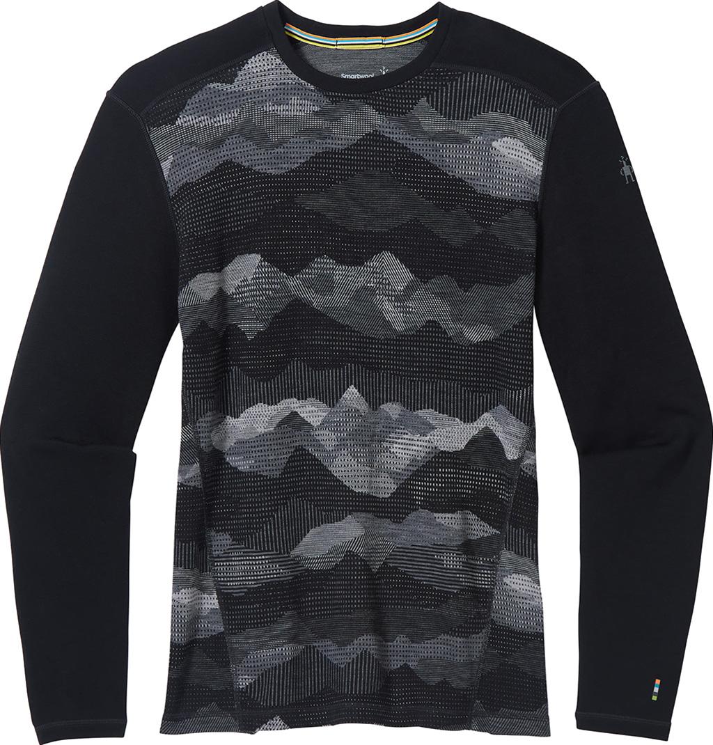 Image de produit pour Couche de base à col rond Merino 250 Pattern Boxed - Homme