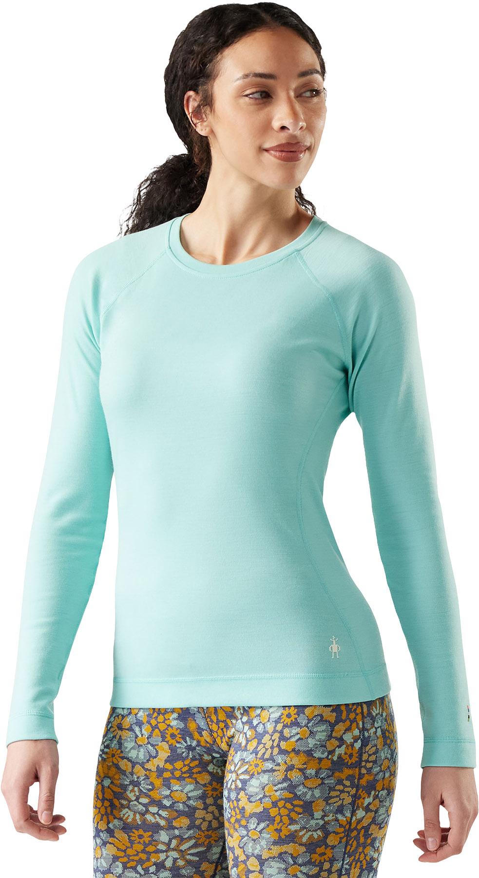 Product gallery image number 3 for product Haut couche de base à col rond en mérinos 250 - Femme