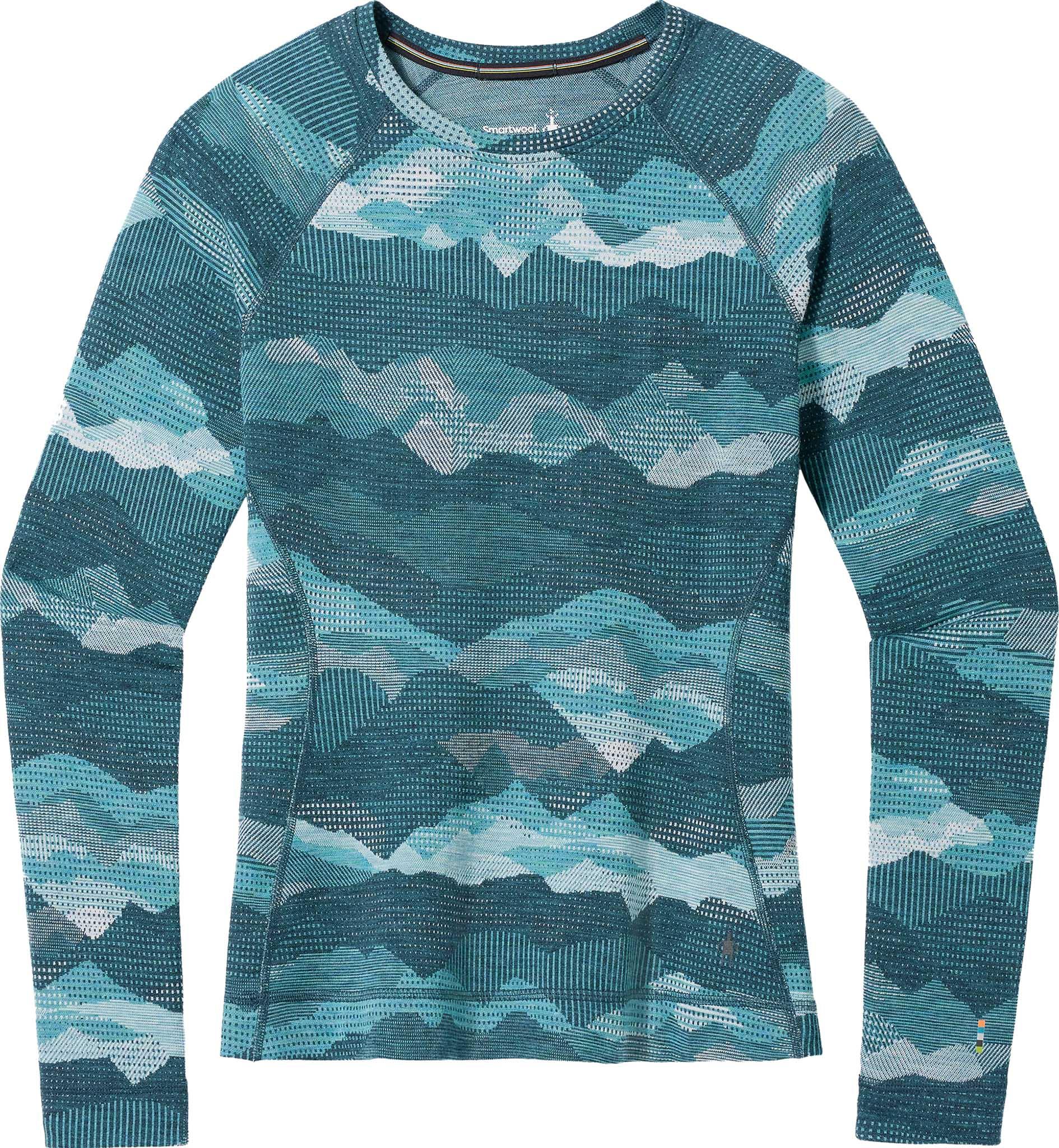 Numéro de l'image de la galerie de produits 1 pour le produit T-shirt couche de base à col rond en mérinos Classic Thermal - Boîte en carton - Femme