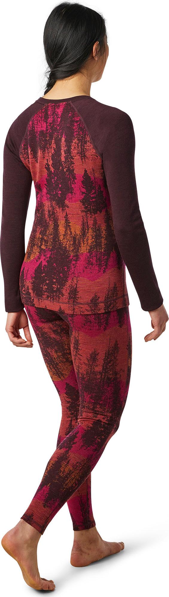 Numéro de l'image de la galerie de produits 3 pour le produit Haut couche de base à col rond Pattern Merino 250 - Femme