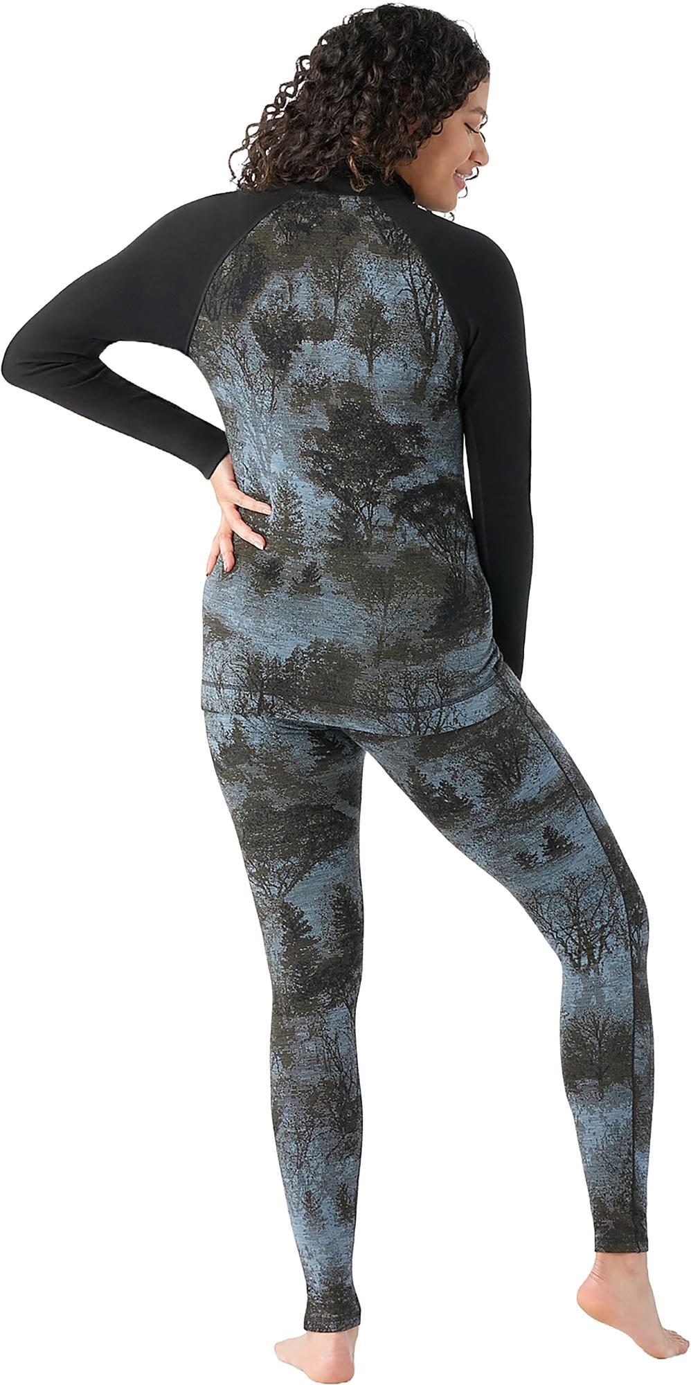 Numéro de l'image de la galerie de produits 2 pour le produit Couche de base à glissière 1/4 Merino 250 - Femme