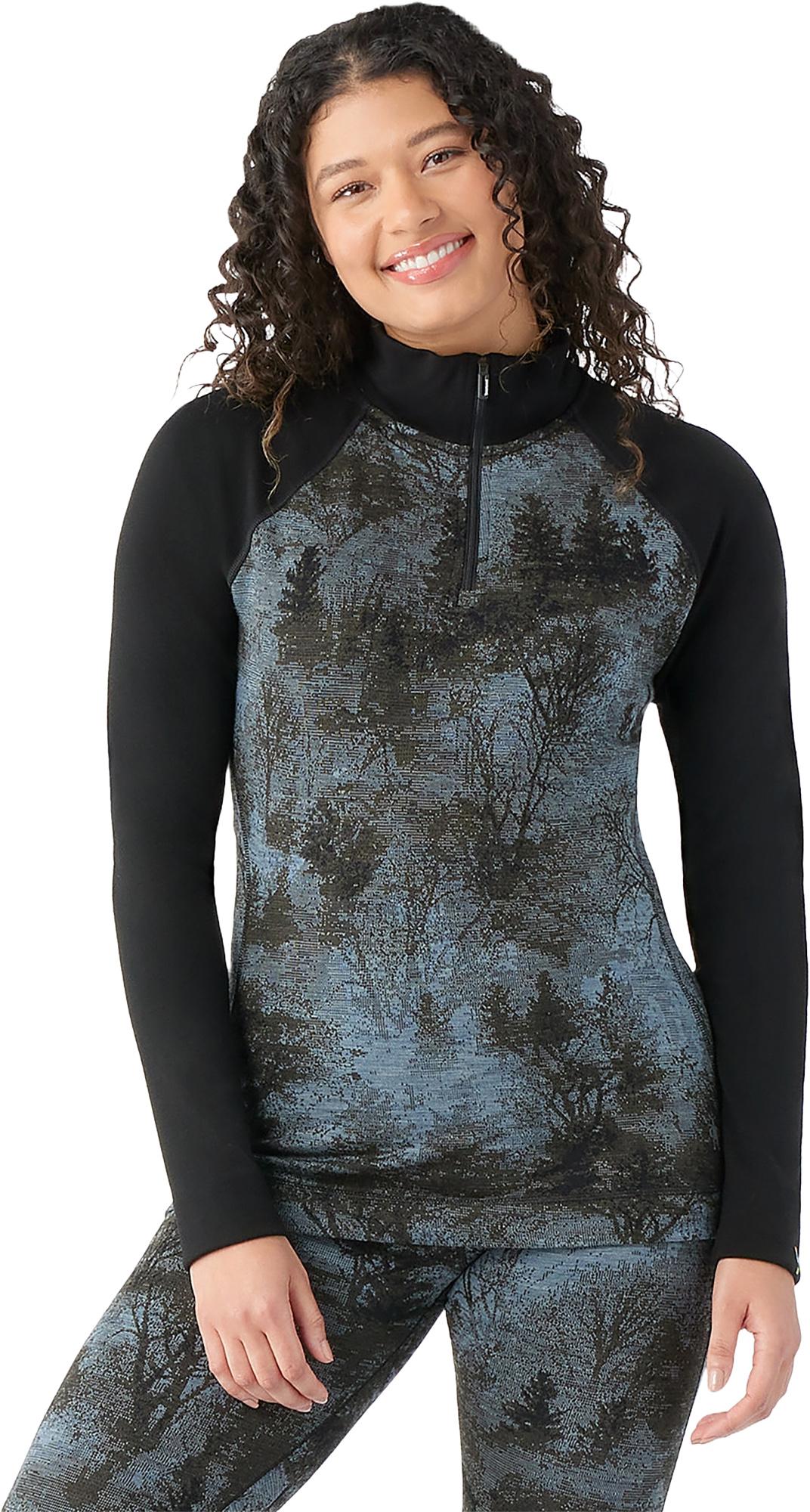Numéro de l'image de la galerie de produits 3 pour le produit Couche de base à glissière 1/4 Merino 250 - Femme