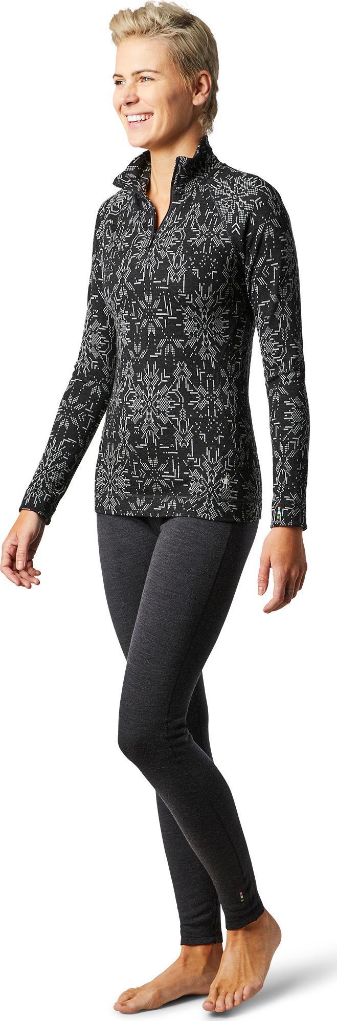 Product gallery image number 3 for product Merino 250 Baselayer Pattern 1/4 Zip Boxed - Women's