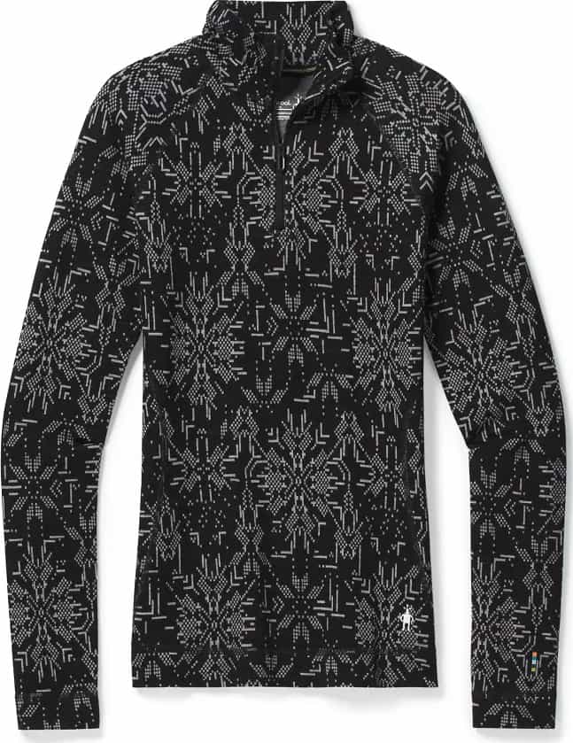 Black Digital Snowflake