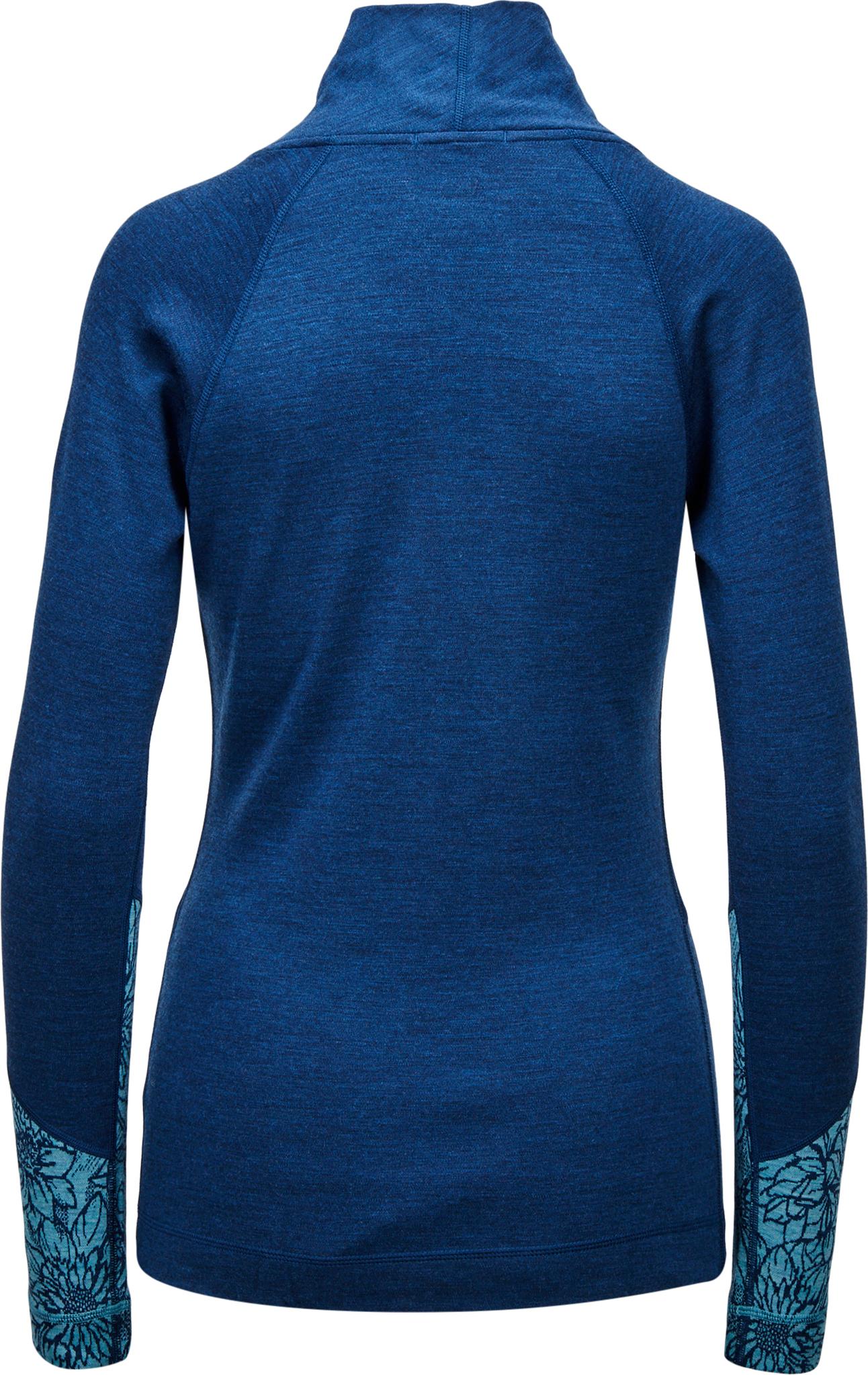 Product gallery image number 2 for product Merino 250 Crossover Neck Top - Women's