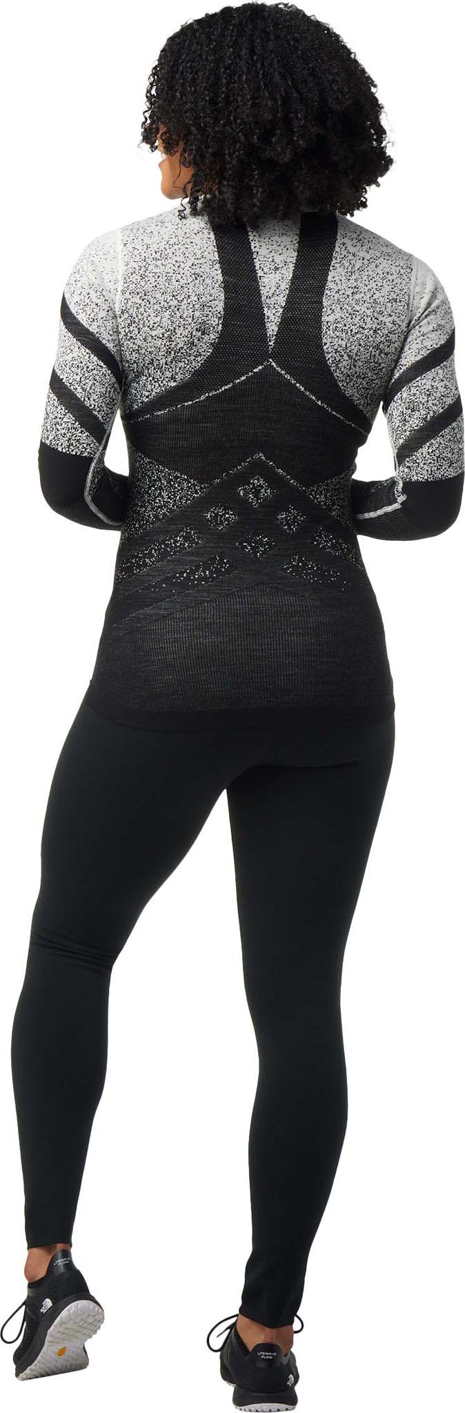 Product gallery image number 2 for product Intraknit Merino 200 Pattern Crew Pullover - Women's
