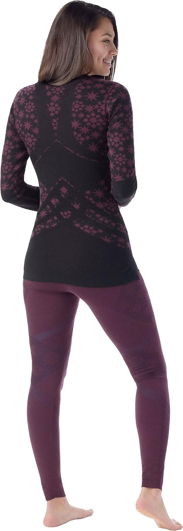 Product gallery image number 2 for product Intraknit Merino 200 Pattern Crew Pullover - Women's