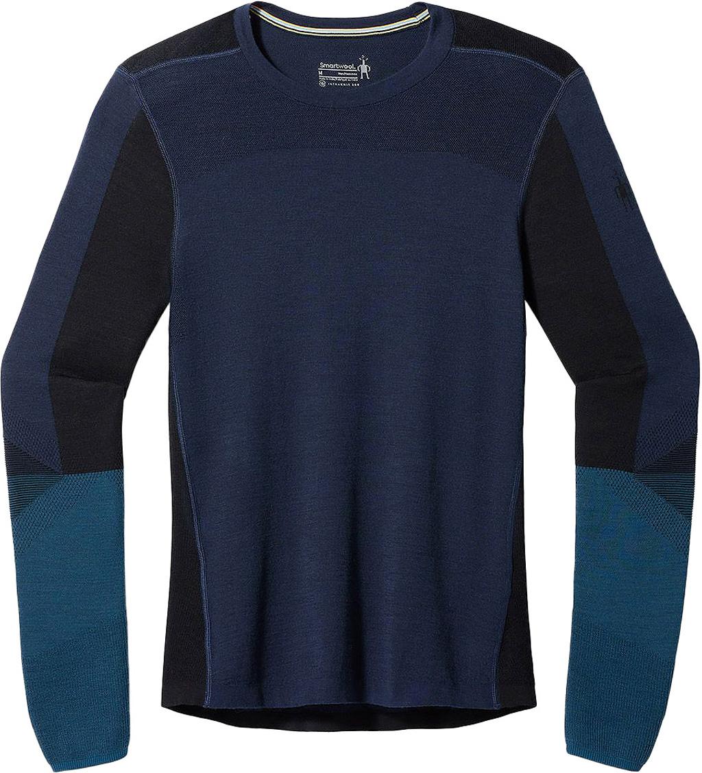 Product gallery image number 1 for product Intraknit Thermal Merino Crew Neck Colorblock Base Layer Top - Men's