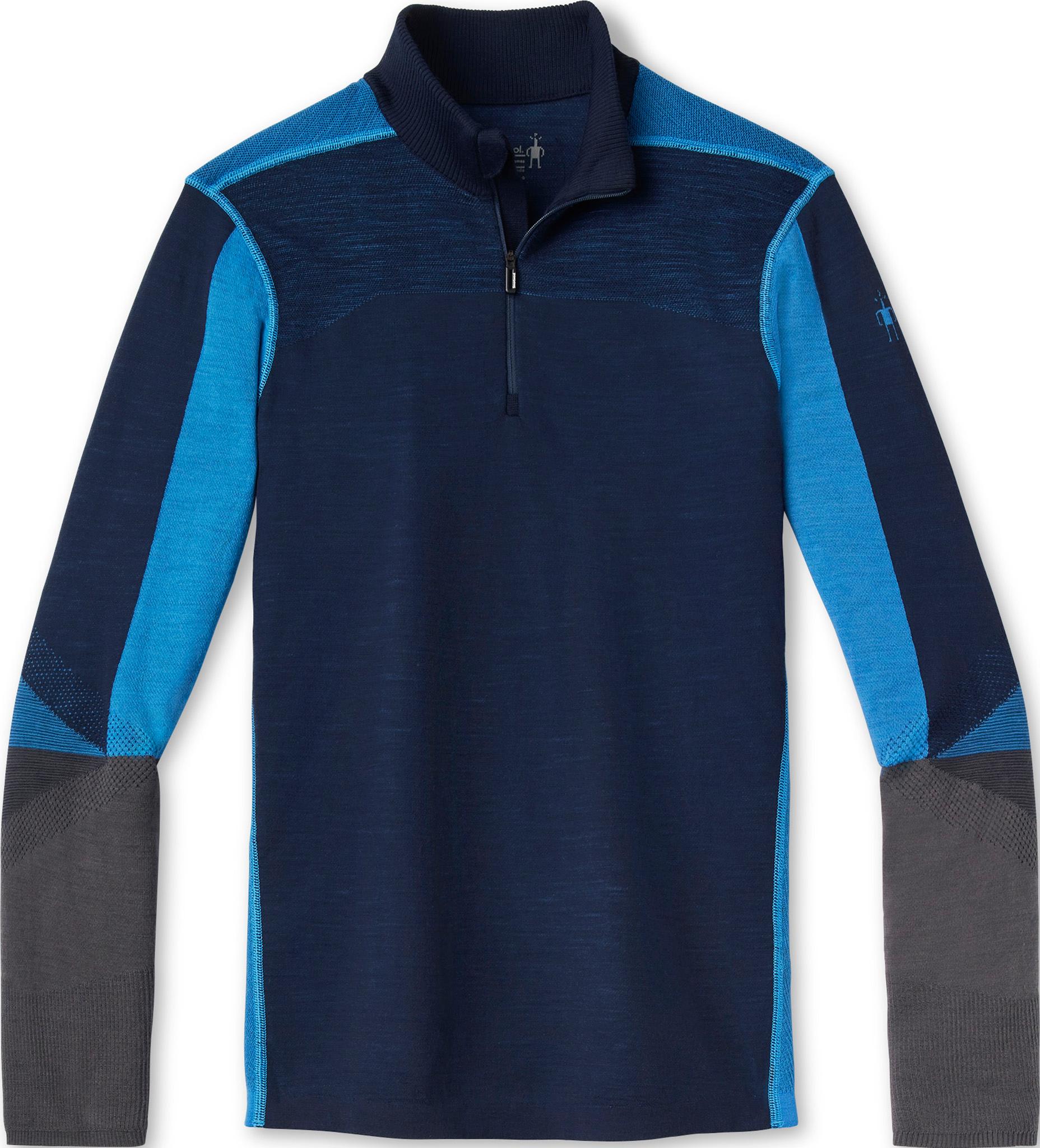 Product gallery image number 1 for product Intraknit Merino 200 Colorblock 1/4 Zip – Men’s