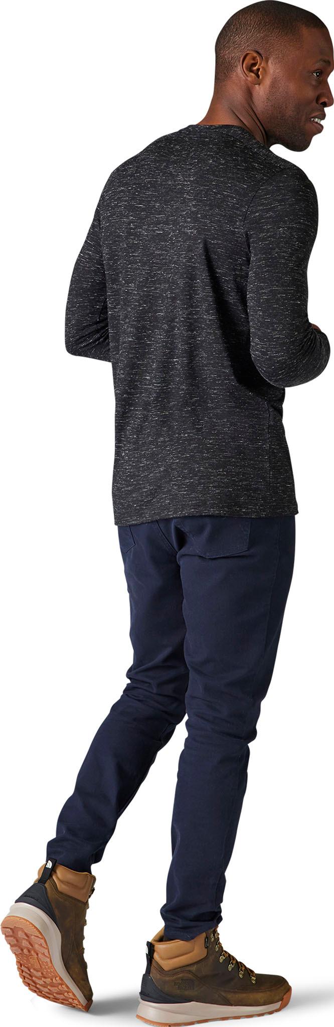 Product gallery image number 2 for product Everyday Exploration Merino Long Sleeve Pocket Tee - Men’s