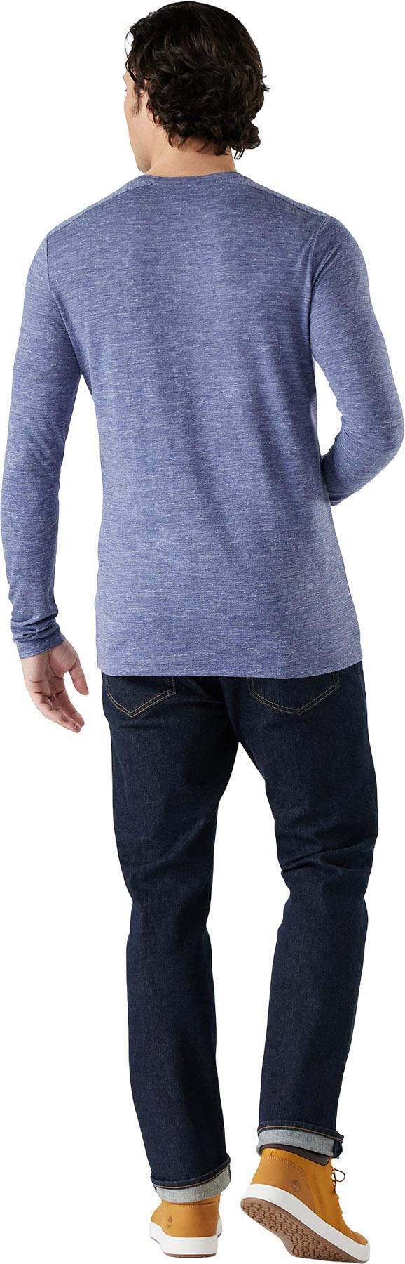 Product gallery image number 2 for product Everyday Exploration Merino Long Sleeve Pocket Tee - Men’s