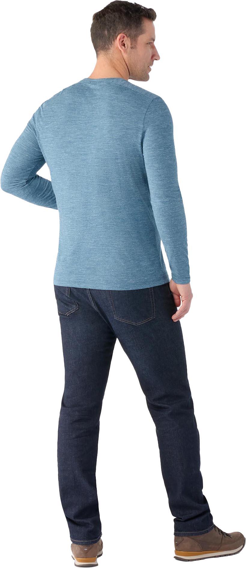 Product gallery image number 2 for product Everyday Exploration Merino Long Sleeve Pocket Tee - Men’s