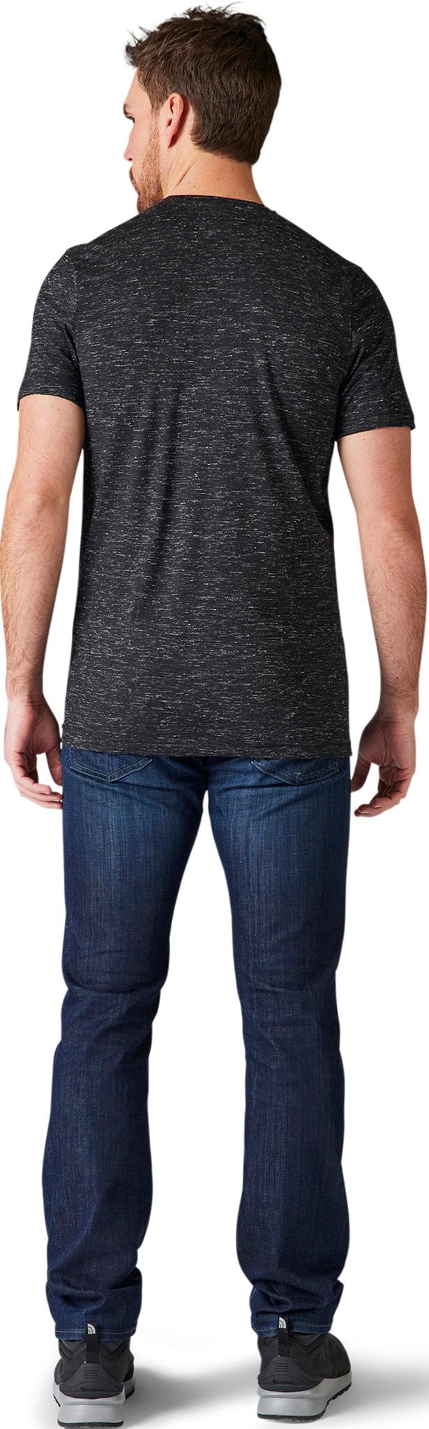 Numéro de l'image de la galerie de produits 2 pour le produit Henley à manches courtes en laine mérinos Exploration de Everyday - Homme