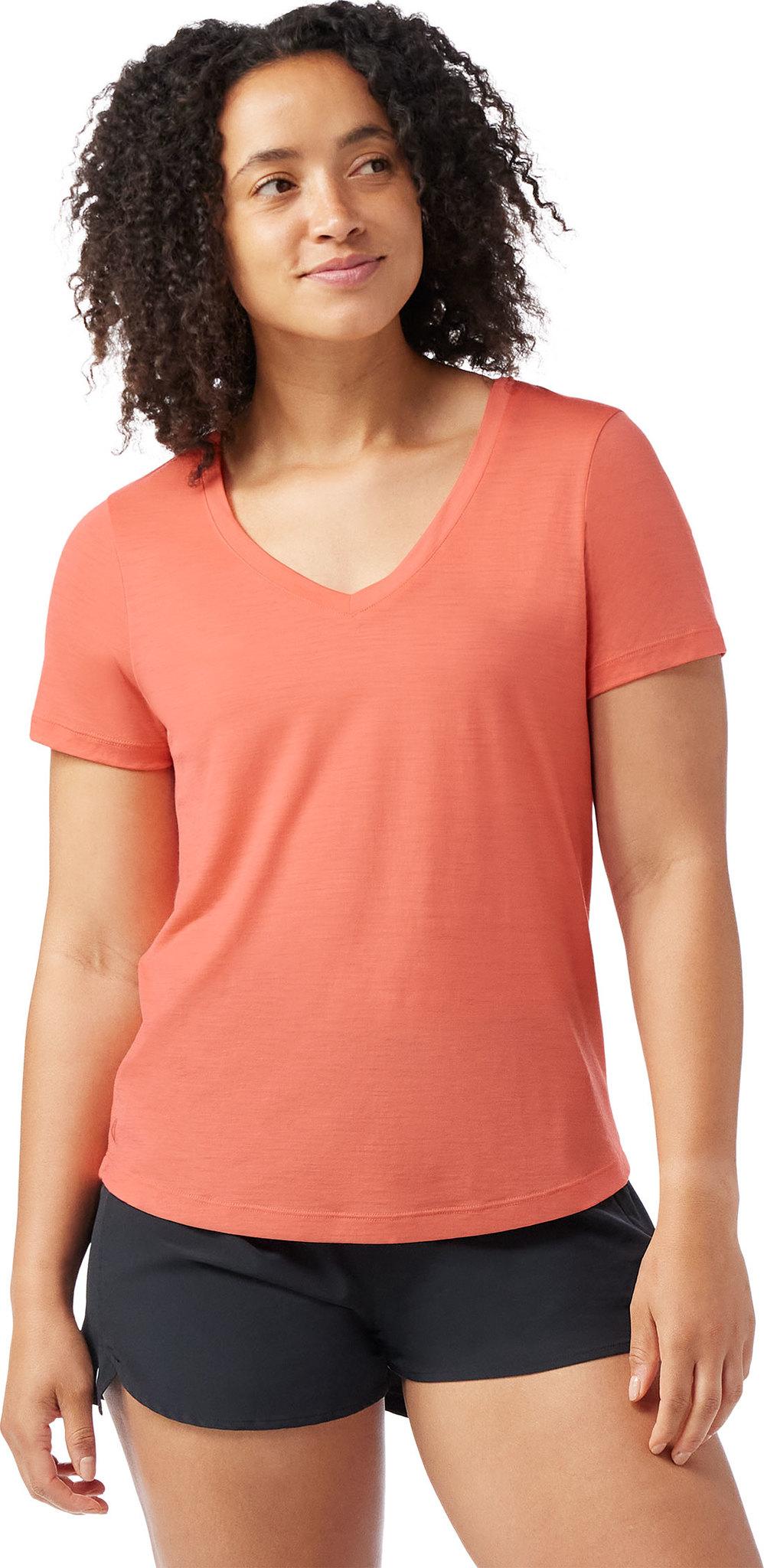 Numéro de l'image de la galerie de produits 3 pour le produit T-shirt à manches courtes et encolure en V 120 de Merino Sport - Femme