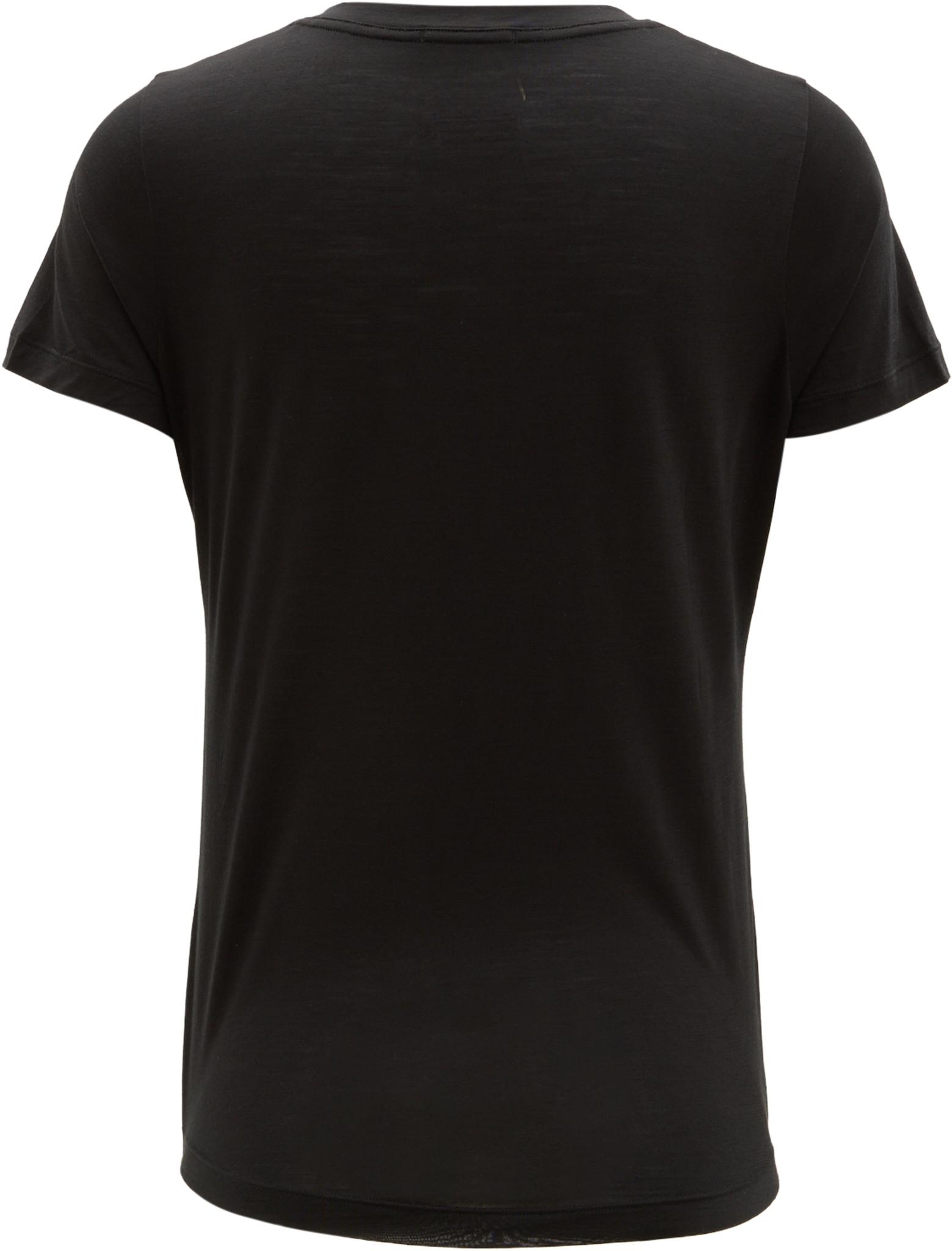 Product gallery image number 2 for product T-shirt à manches courtes et encolure en V 120 de Merino Sport - Femme