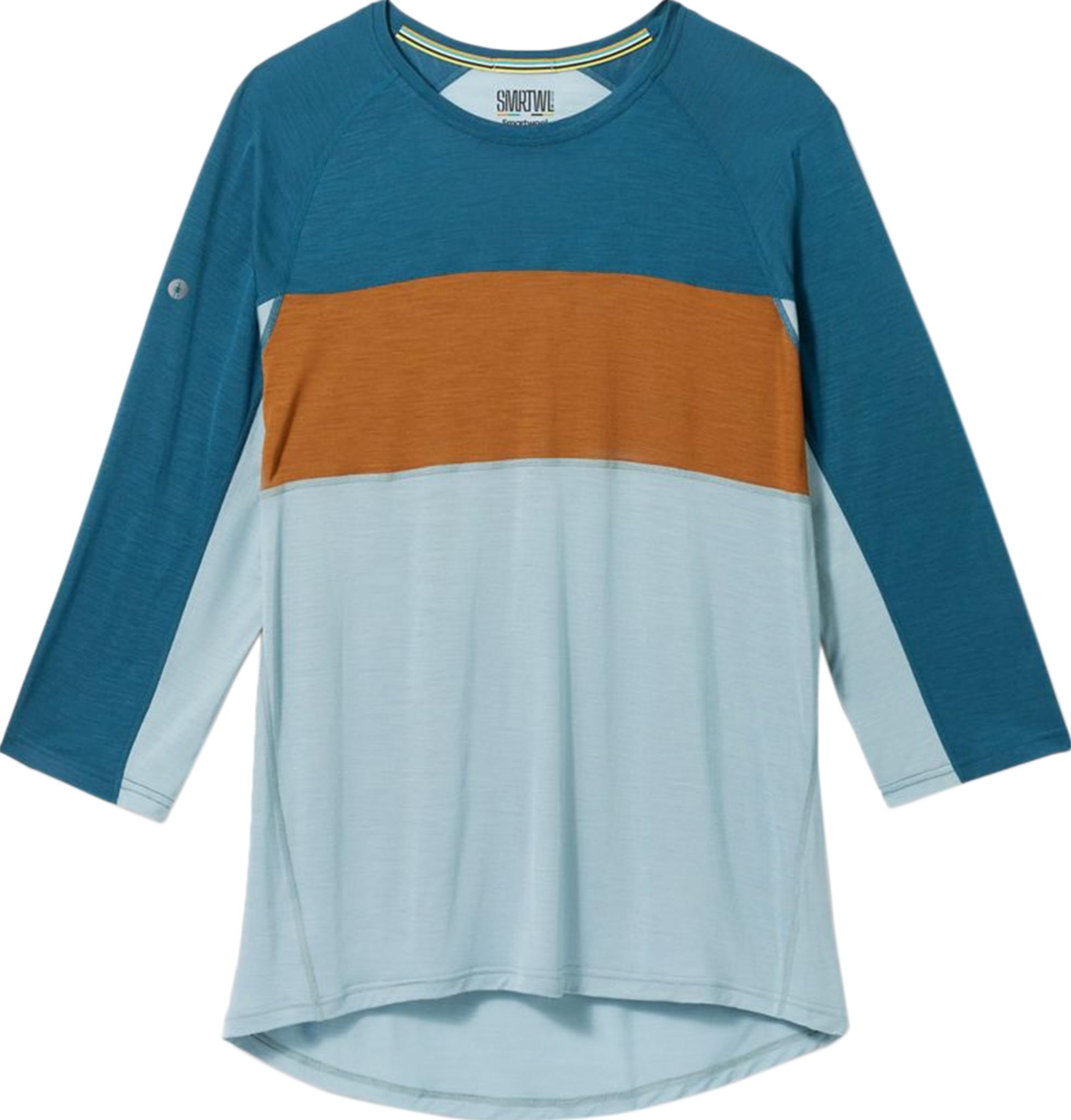 Product gallery image number 1 for product Merino Sport 120 Mountain Biking ¾ Sleeve Tee - Men's