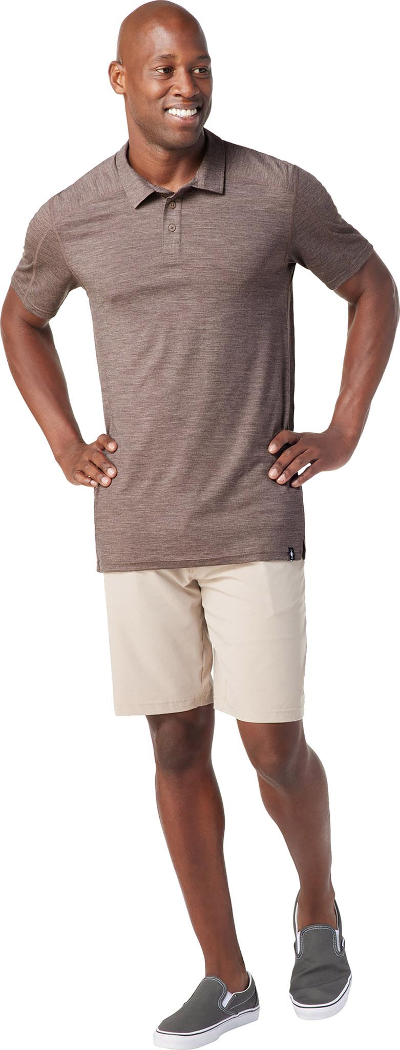 Product gallery image number 4 for product Merino Sport 150 Polo Tee - Men's