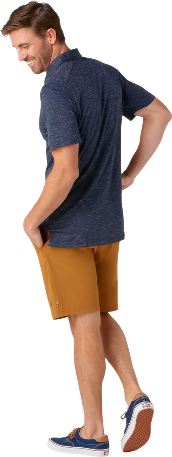 Numéro de l'image de la galerie de produits 2 pour le produit Polo en mélange de mérinos et de chanvre - Homme