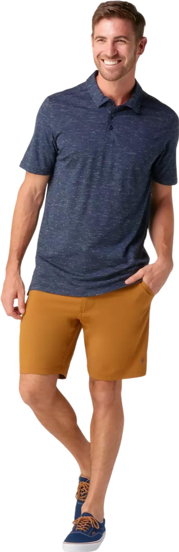 Numéro de l'image de la galerie de produits 3 pour le produit Polo en mélange de mérinos et de chanvre - Homme