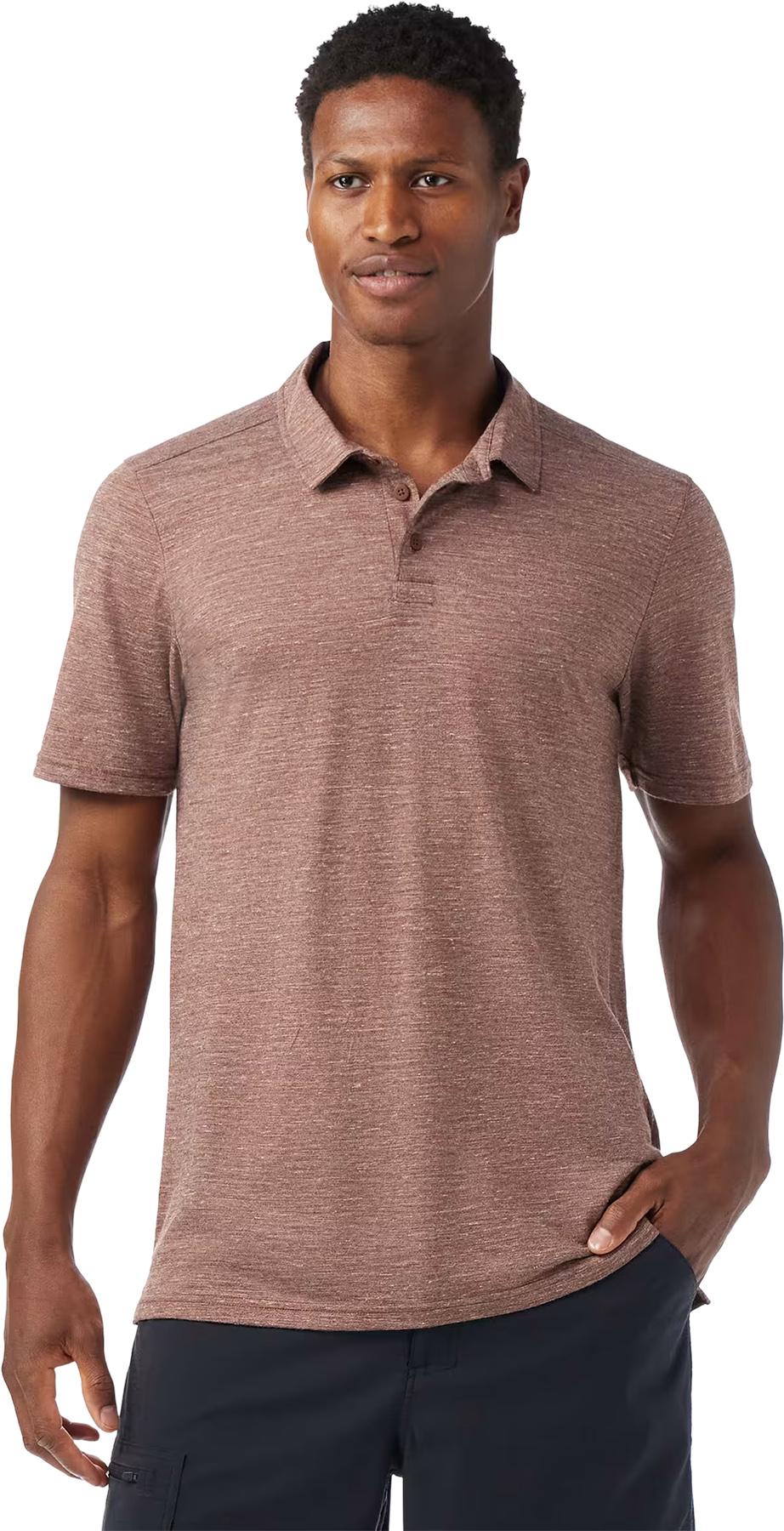 Product gallery image number 2 for product Merino Hemp Blend Short Sleeve Polo T-shirt - Men's