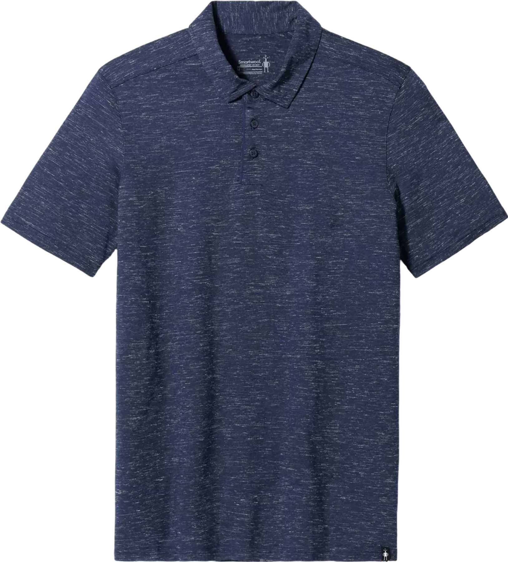 Product image for Merino Hemp Blend Short Sleeve Polo T-shirt - Men's