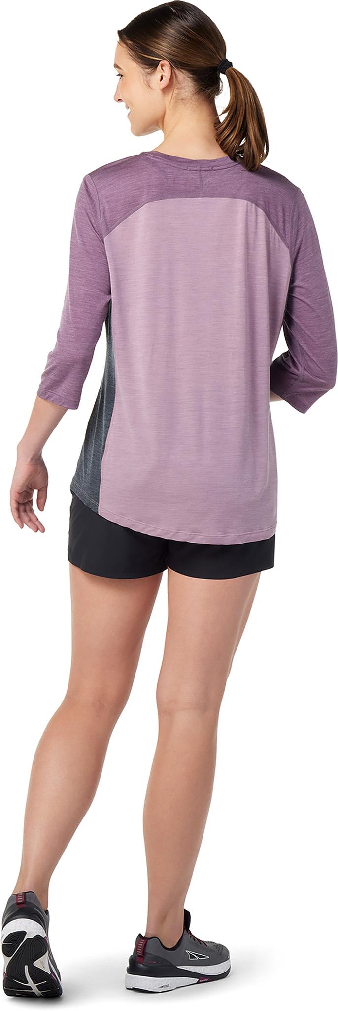 Product gallery image number 2 for product Merino Sport 120 Mountain Bike 3/4 Sleeve Tee - Women's