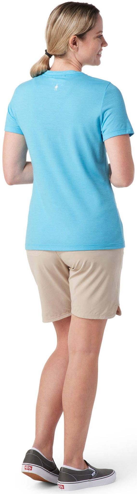 Product gallery image number 2 for product Merino Sport 150 Alpine Start Short Sleeve Graphic Tee - Women's