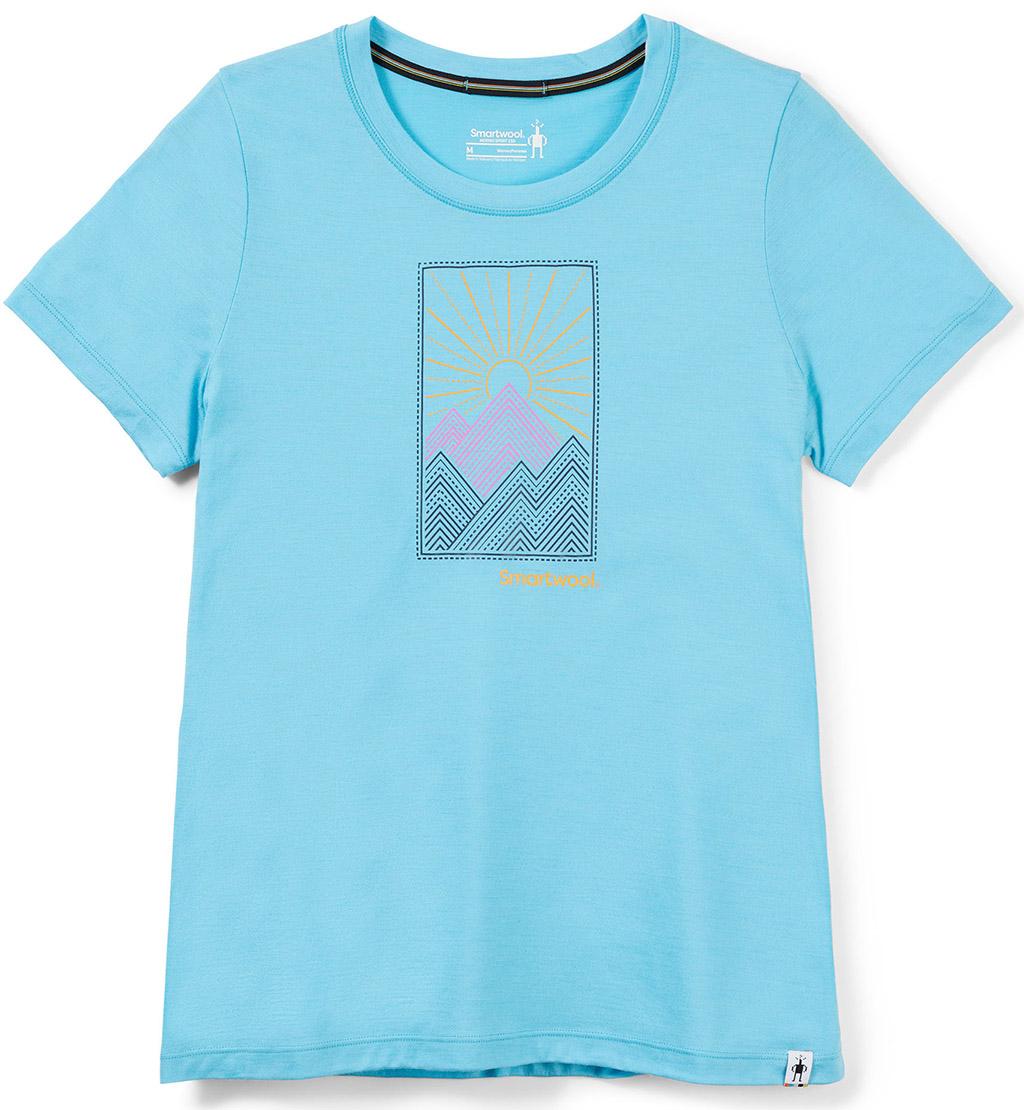 Product gallery image number 1 for product Merino Sport 150 Alpine Start Short Sleeve Graphic Tee - Women's