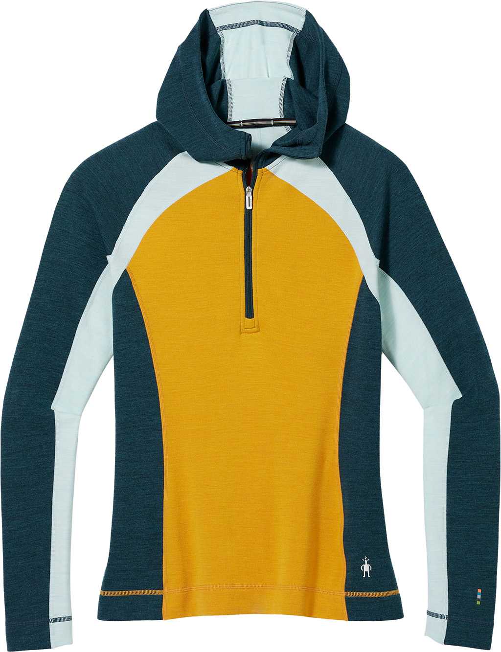 Product image for Classic Thermal Merino 1/2 Zip Base Layer Hoodie - Women's