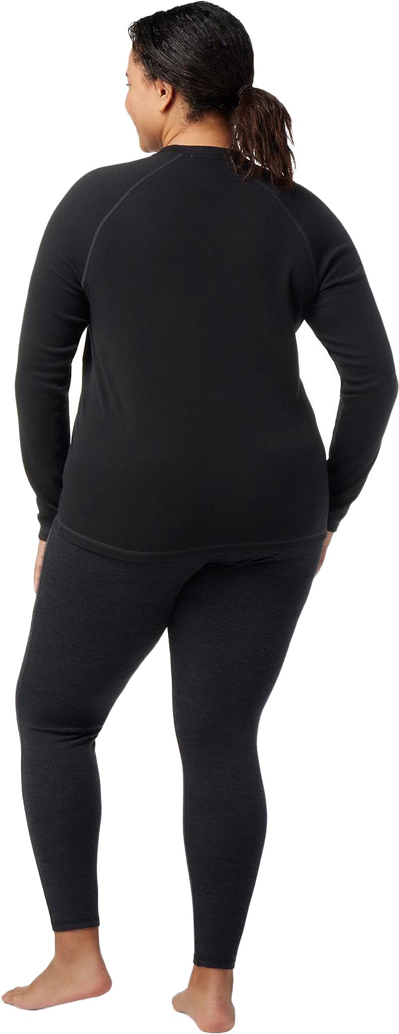Product gallery image number 2 for product Classic Thermal Merino Plus Size Crew Neck Base Layer Top - Women's
