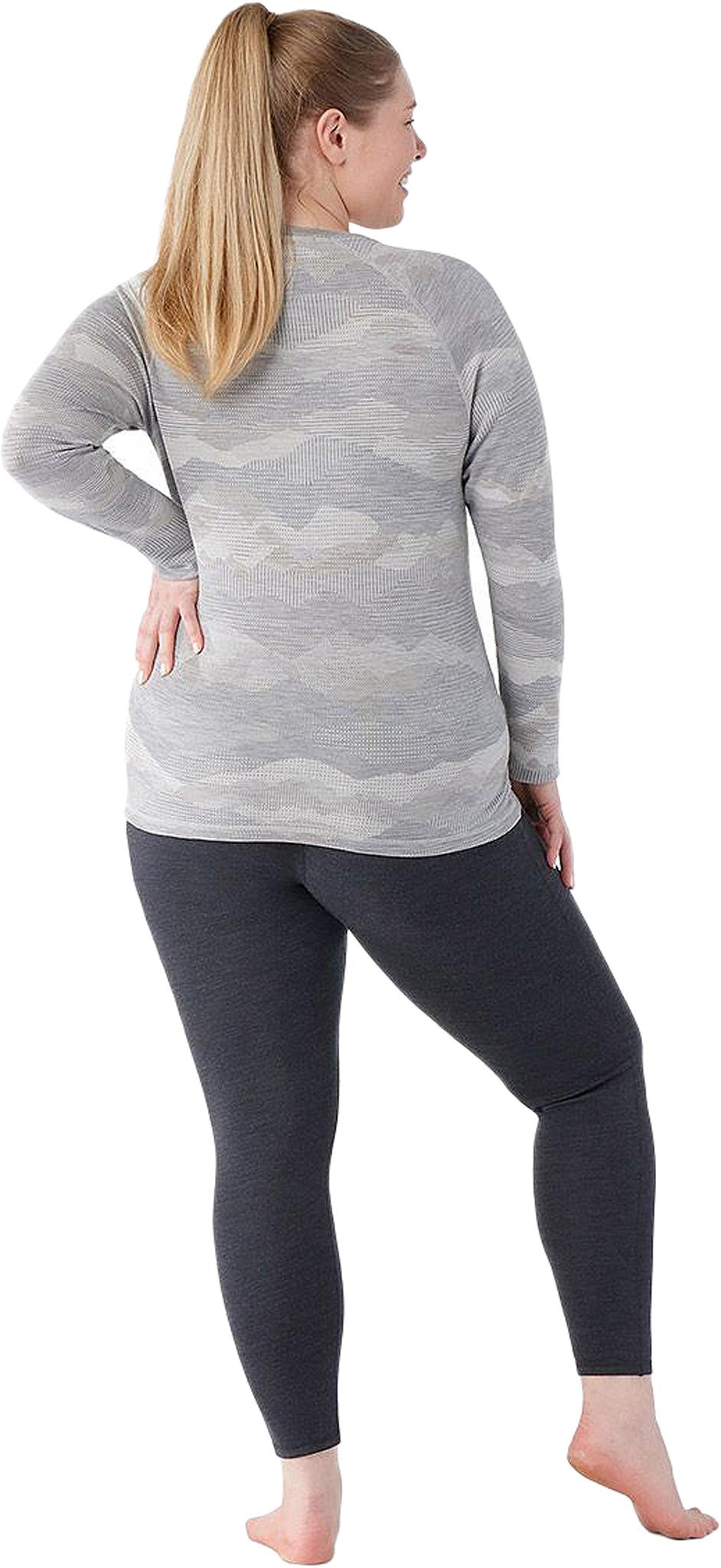 Product gallery image number 2 for product Classic Thermal Merino Plus Size Crew Neck Base Layer Top - Women's