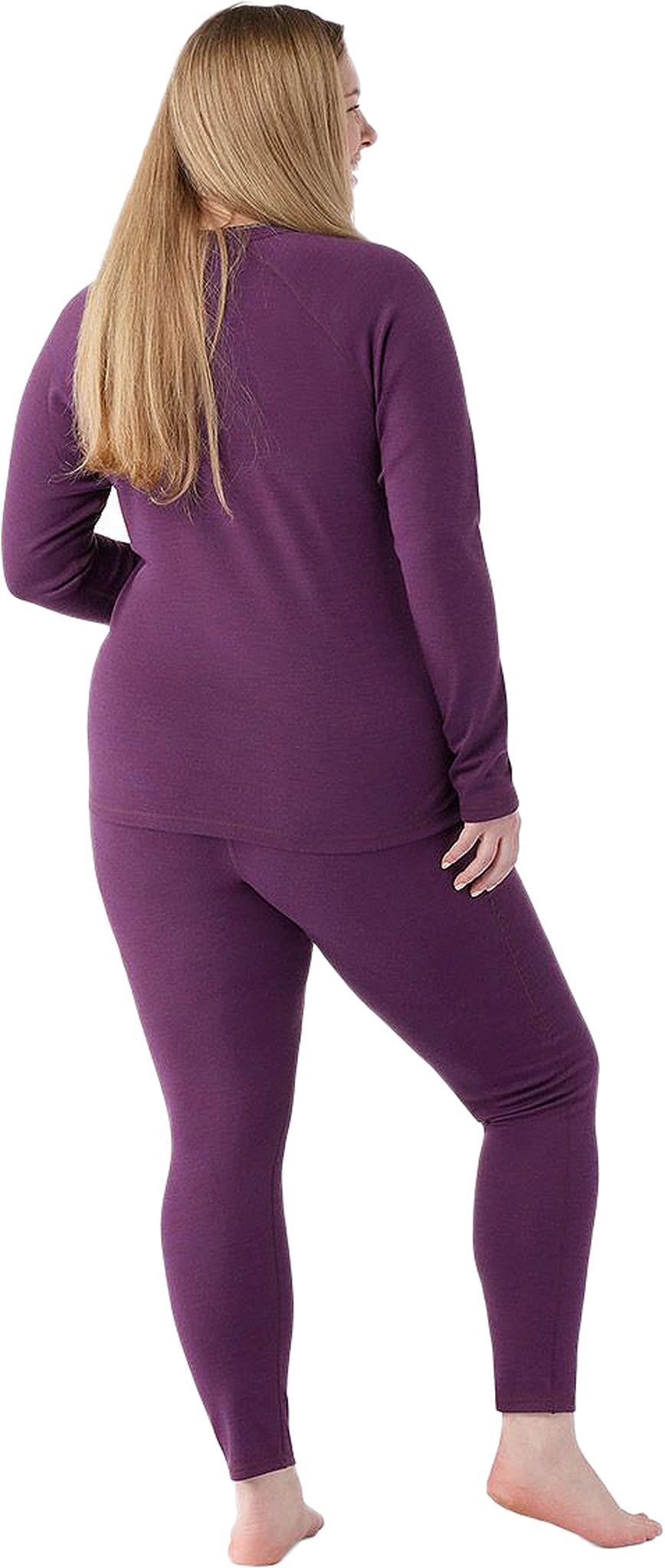 Product gallery image number 2 for product Classic Thermal Merino Plus Size Crew Neck Base Layer Top - Women's