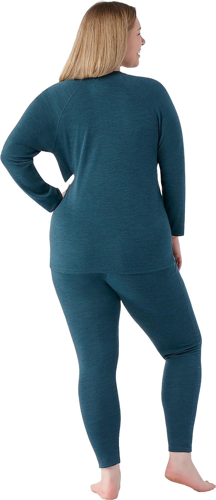 Product gallery image number 2 for product Classic Thermal Merino Plus Size Crew Neck Base Layer Top - Women's