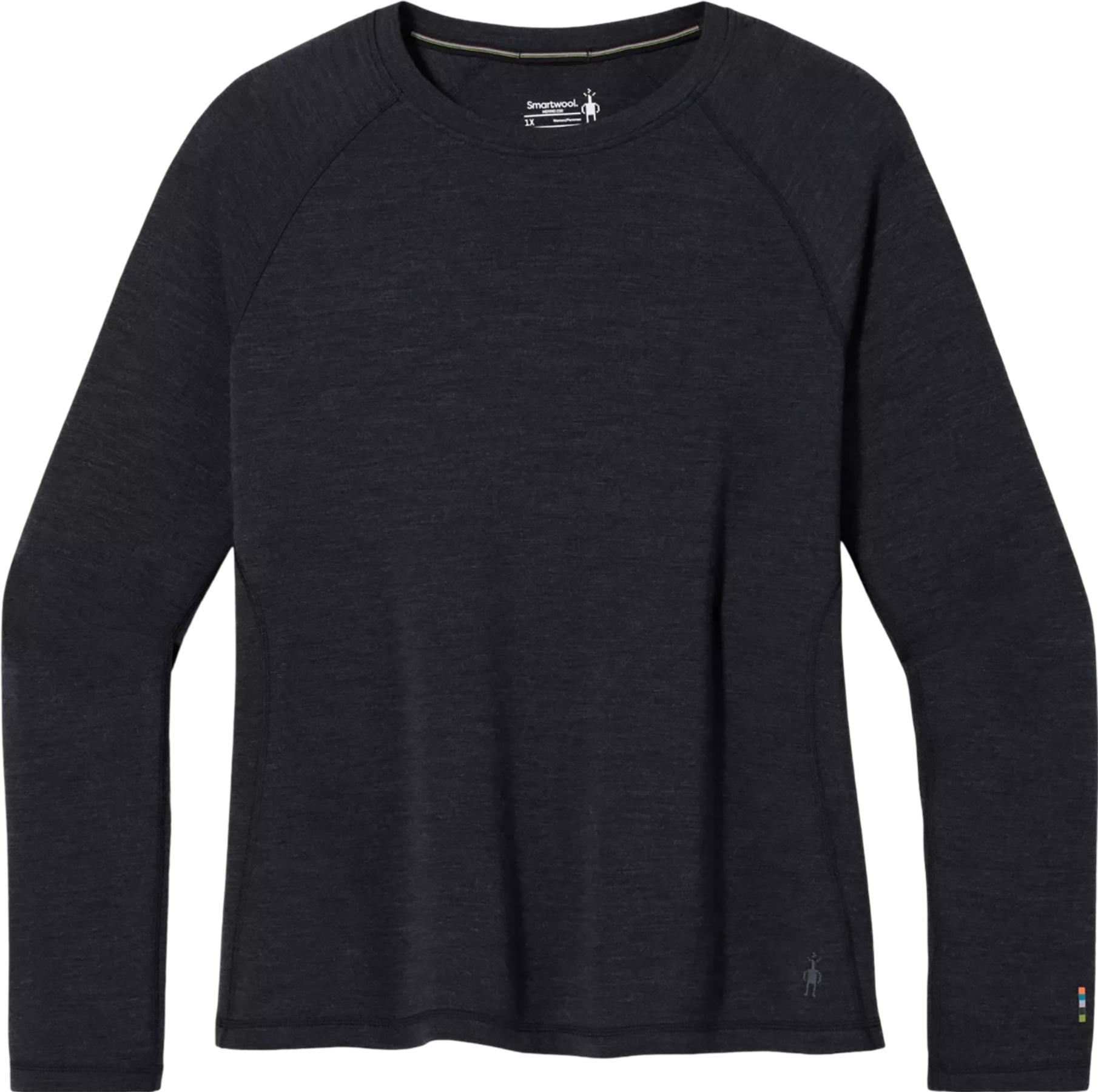 Image de produit pour Haut couche de base à col rond en mérinos Classic Thermal - Grande taille - Femme